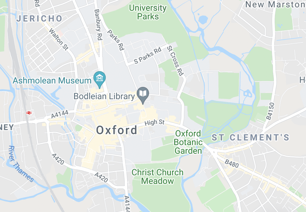 Oxford Map