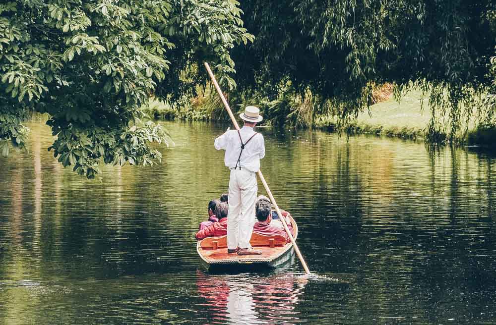 Punting in Oxford